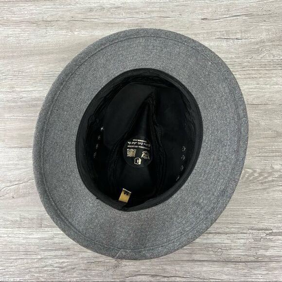 Vintage Golden Gate Hat Company 100% Wool Fedora Hat Gray Medium main image 7
